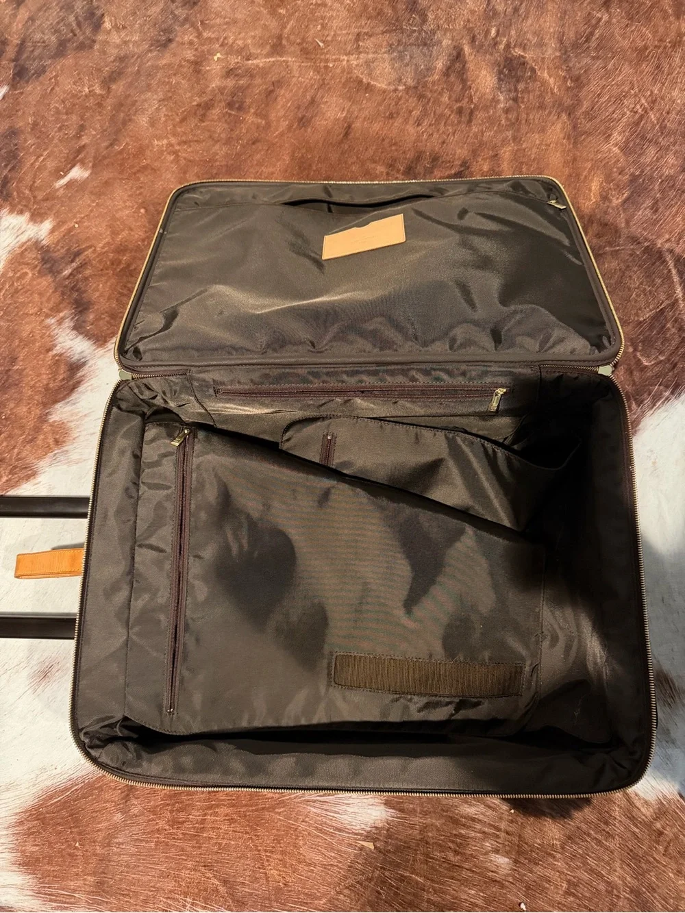AUTHENTIC DISCONTINUED Louis Vuitton Brown Monogram Carry-On Pegase 55